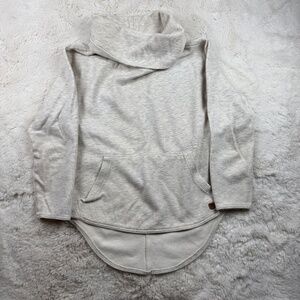 Burton Durable Goods Womens Pullover Cowl Neck Sweatshirt Kangaroo Pocket Medium